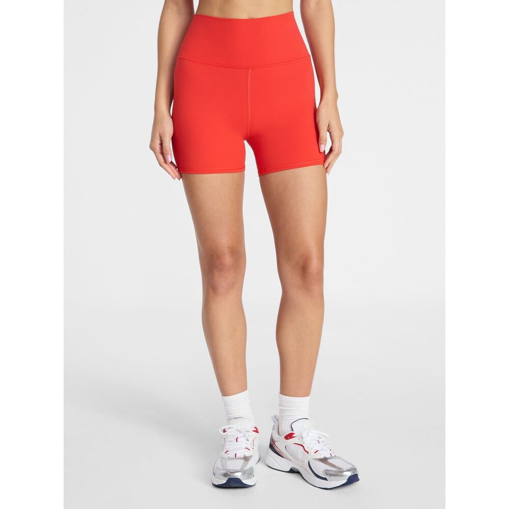 Avia Women's SoftSculpt Bike Short, Color: orange maple, Size: XXL